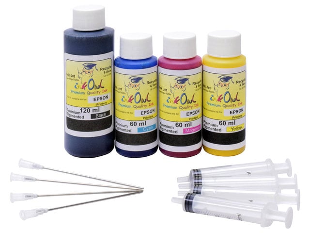 *PIGMENT CONVERSION* Combo Premium Pigmented Conversion Kit for EPSON 202, 212, 273, 302, 410, 664, 774